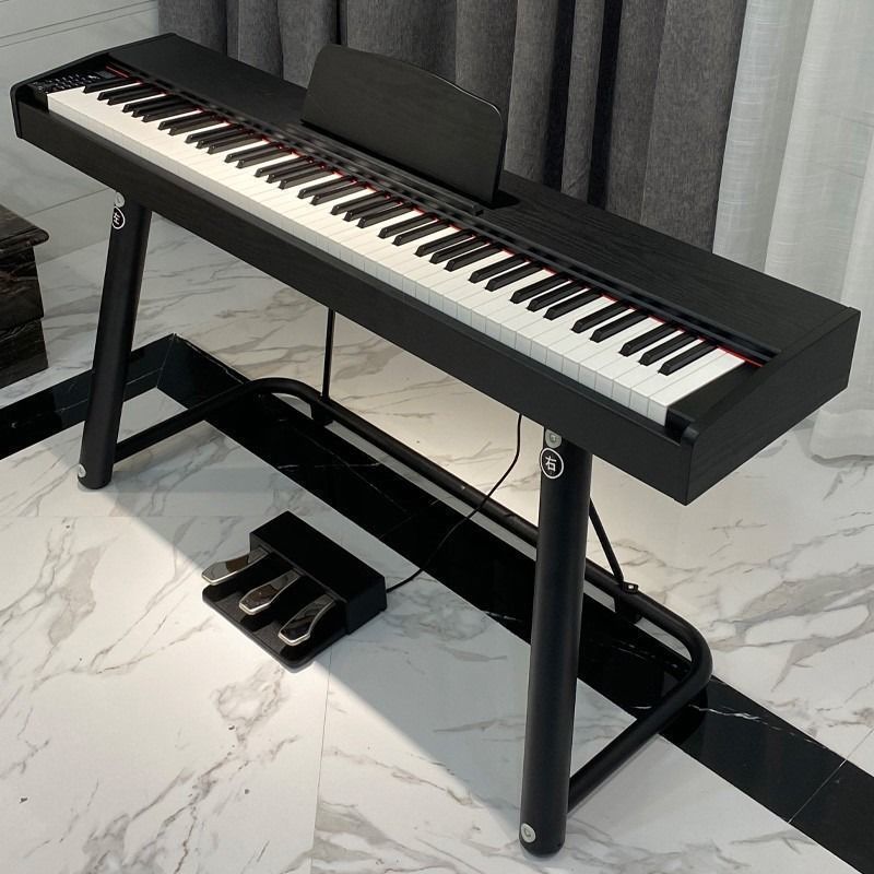 Piano eléctrico de 88 teclas, martillo de acero eléctrico, piano vertical de grado profesional, piano electrónico, piano digital inteligente electrónico