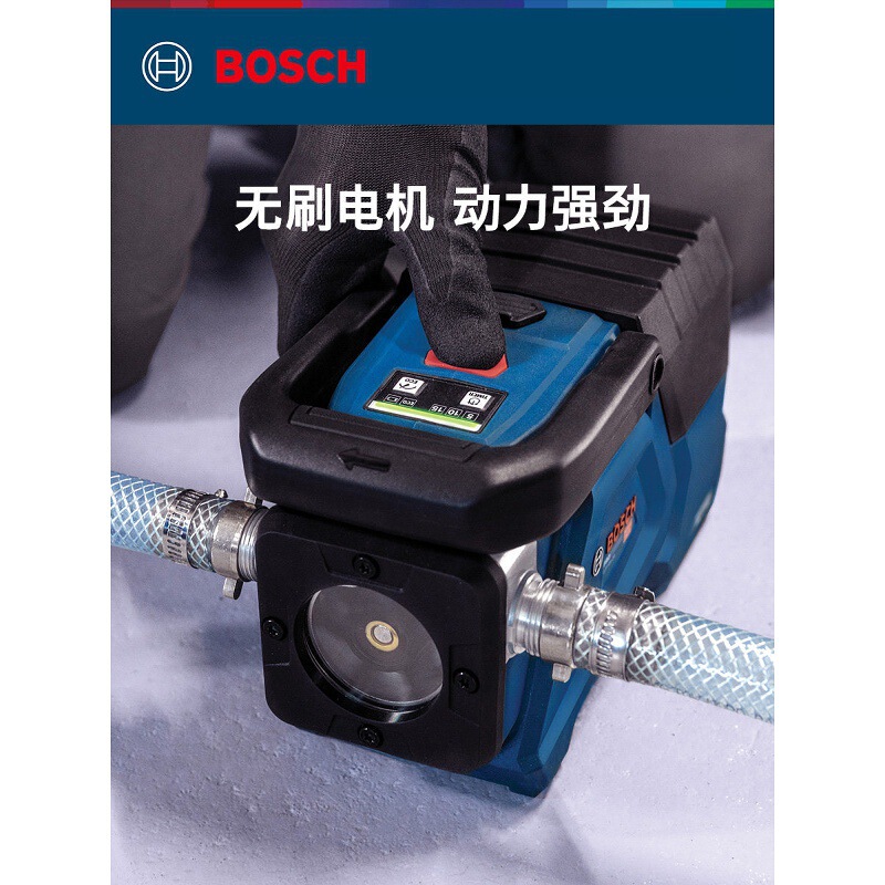 Bosch lithium-ion brushless small household booster pump self-priming pump GTP18V-28 Bosch cordless water pump