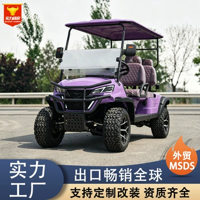 4-Seater Golf Cart for Scenic Tours, Shuttle Service, Foreign Trade Export, Home Viewings, and Electric Golf Carts (Elektrik qolf avtomobilləri)