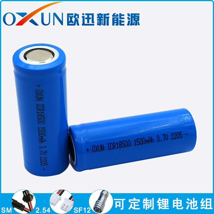 Ouxun ICR18500 3.7V1500mAh аккумулятор литий перезаряжаемый оборудование для экстренных случаев прибор для красоты соковыжиматель
