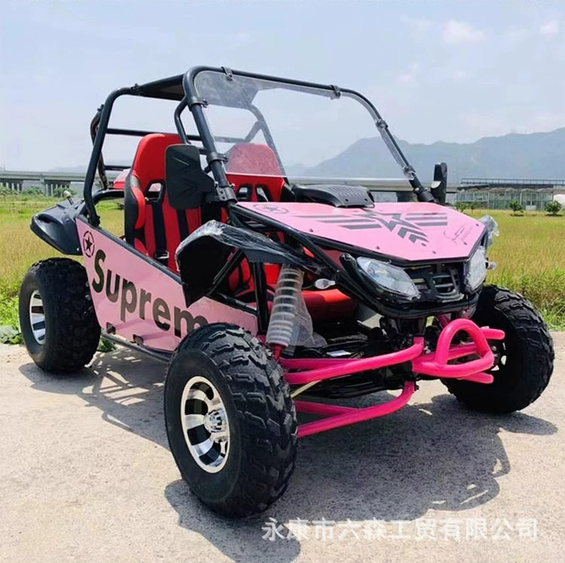 200cc взрослый двухместный спортивный вариант карта внедорожный горный мотоцикл крестьянская машина UTV ATV бездорожье