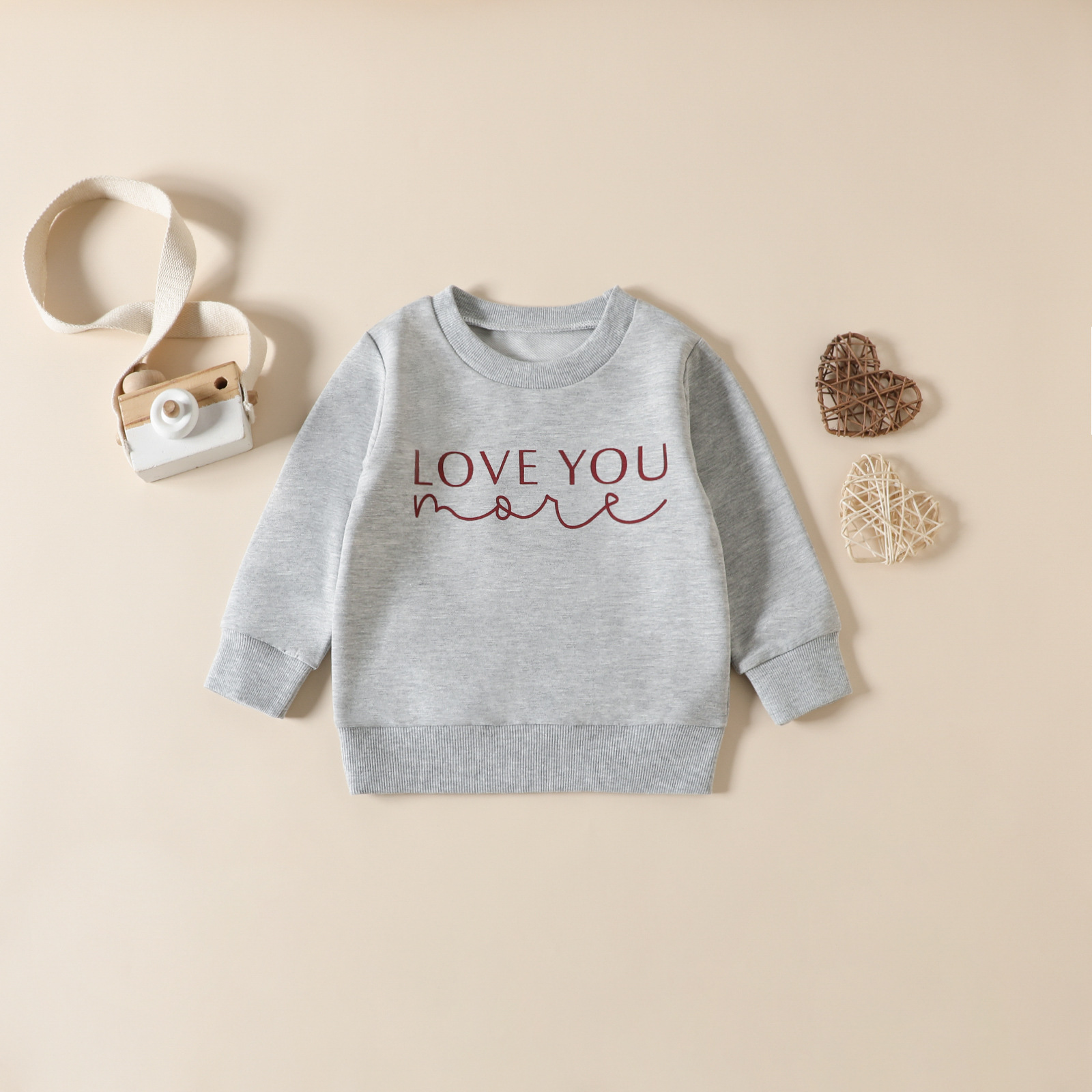 Casual Letter Cotton Hoodies & Knitwears display picture 1