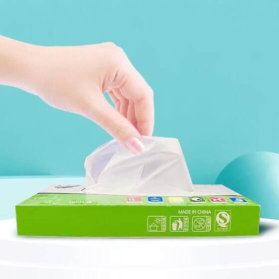 Disposable TPE Gloves Withdrawable TPE Gloves Film Gloves Food Grade Protective Transparent Thickened Gloves Wholesale