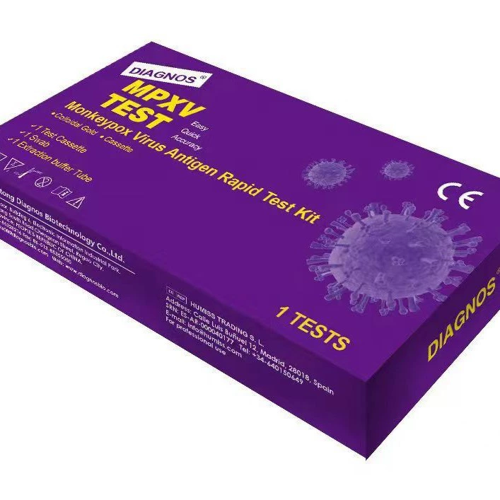 Комплект для быстрого тестирования Monkeypox Virus Ag Один тест в коробке