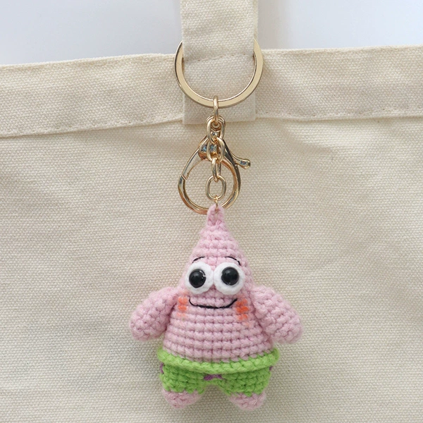 Pink pie star + metal buckle