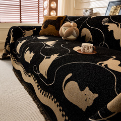 Cat Lightweight Luxury High-End Sofa Cover 2025 New Model All-Season Universal Anti-Cat Scratch Full Coverage Sofa Blanket Sofa Cover