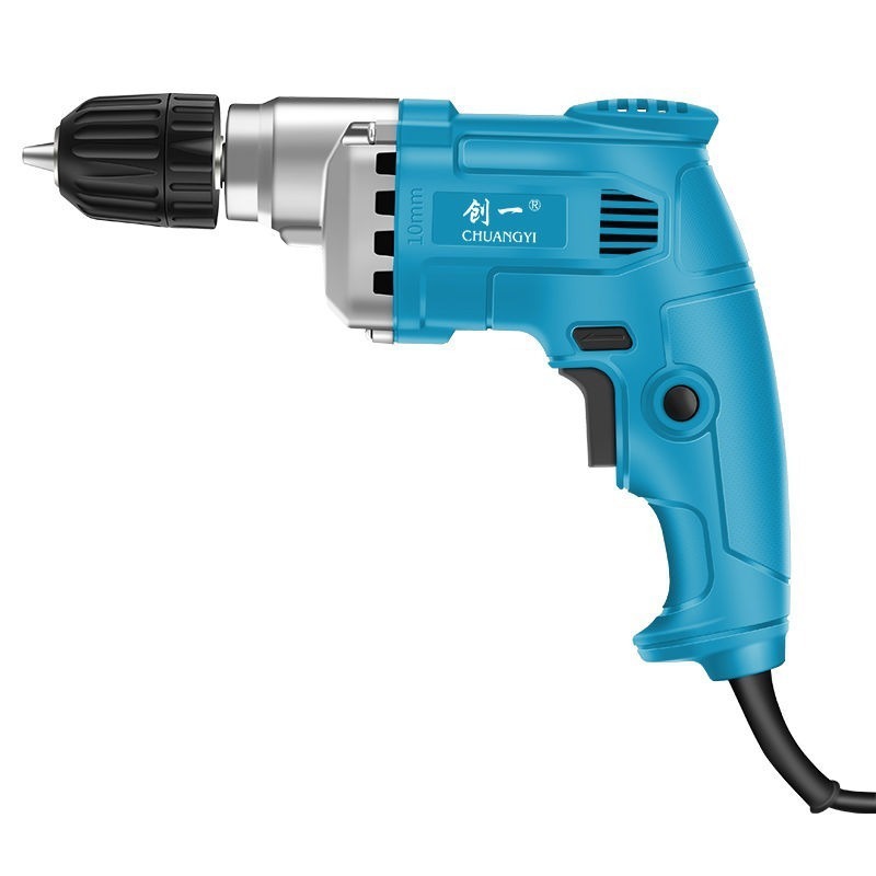 电钻家用220V工业级电钻冲击钻墙电转多功能螺丝刀手枪钻地钻