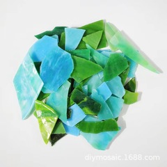 diy mosaic mosaic mica transparent translucent church stained glass fragments handmade materials