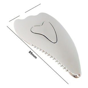Zinc Alloy scraping board double-core gear face scraping massage body universal metal scraping board wholesale
