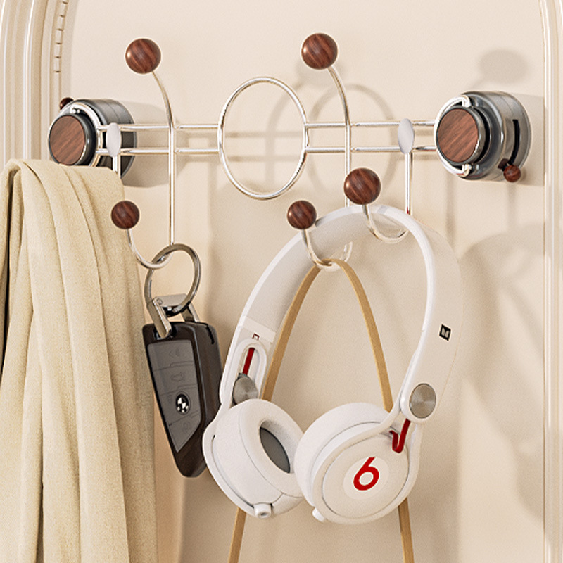 Viper door back hook no perforado viscose fuerte puerta de entrada dormitorio sombrero marco de almacenamiento fuerte pared de soporte gancho fila