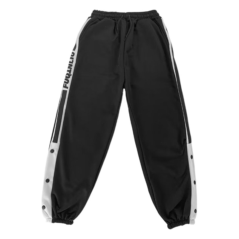 Pantalones casuales primavera y otoño marca de moda suelta pantalones cortos pantalones de hombre Otoño e Invierno moda tobillo-atado Pantalones deportivos