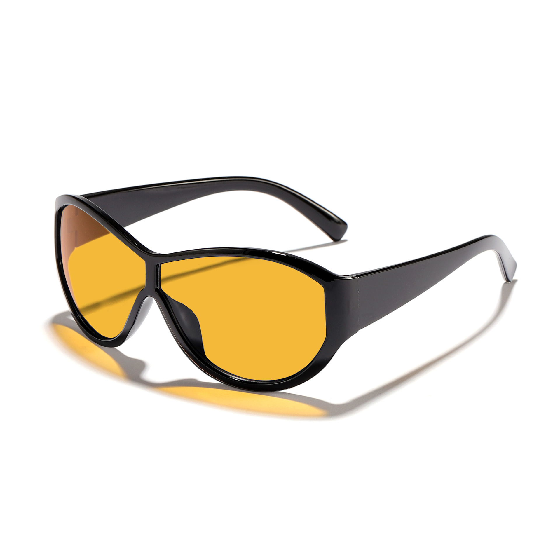 Espejo de sapo de marco grande europeo y americano para hombres y mujeres transfronterizos nuevas gafas de sol de ciclismo retro a prueba de viento gafas de sol de protección UV para exteriores