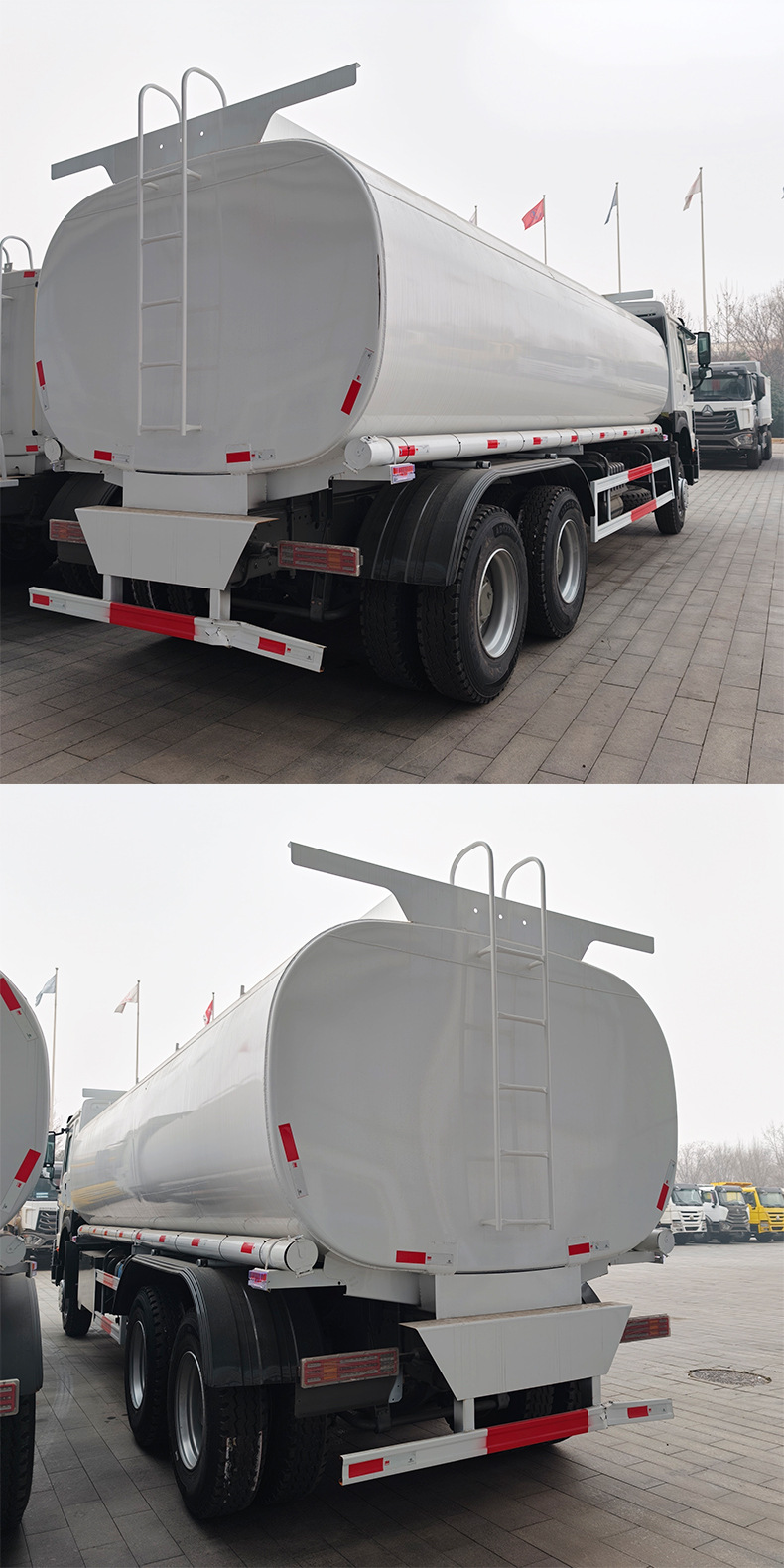Howo water tanker truck, used for landscaping, spraying, construction site water storage, street dust suppression, and road maintenance