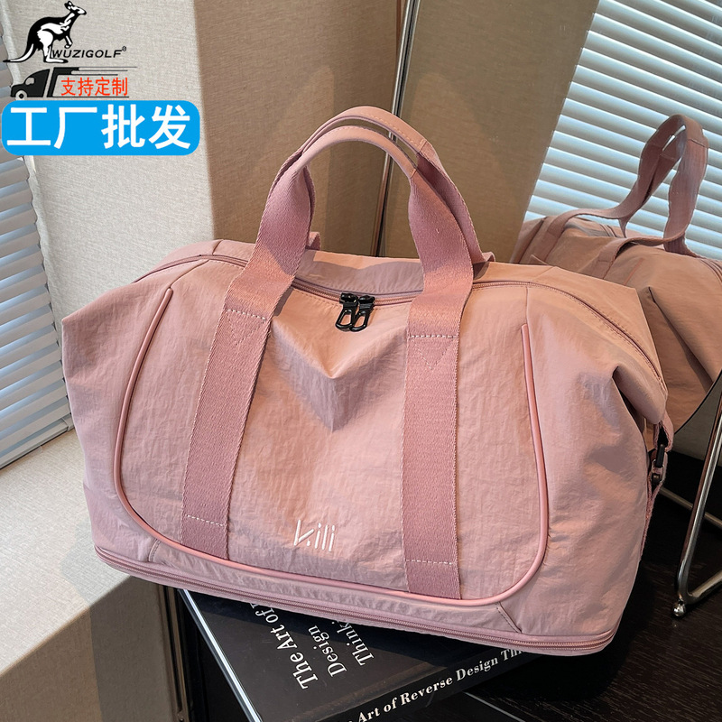 Cross-Border Wholesale Bin'Ao Kangaroo Large-Capacity Travel Bag Women's Portable Crossbody Bag Short-Distance Business Trip Fitness Bag Lightweight Travel