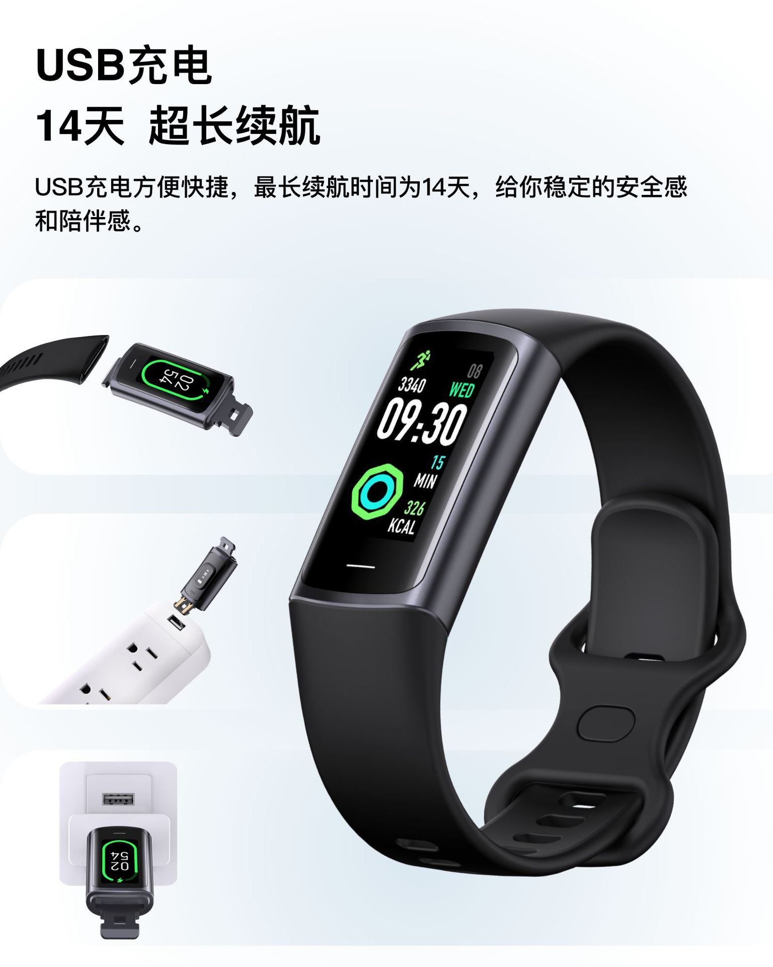 Manufacturer's cross-border private mold sports Bluetooth waterproof heart rate, blood pressure, blood oxygen, sleep health monitoring smartwatch bracelet undefined
