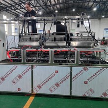 蜡瓶糖浇注设备 蜡瓶糖成型生产线 全自动夹心蜡糖果浇注机械