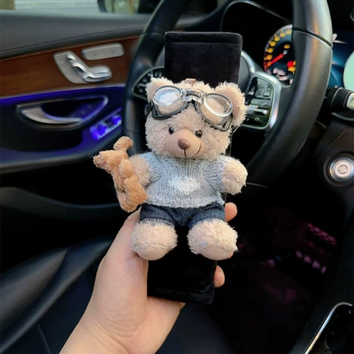 Seat belt shoulder pad women - upgraded-standing-bear-11-ice-silk-safety-belt-shoulder-pads