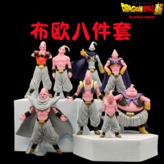 ドラゴンボールの八種類の布欧の手は邪悪な魔人布欧武道会のスーパーサイヤ人のアニメの模型の置物をします。