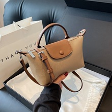 高级质感复古手提包2024新龙bags骧流行爆款饺子包百搭单肩斜挎包