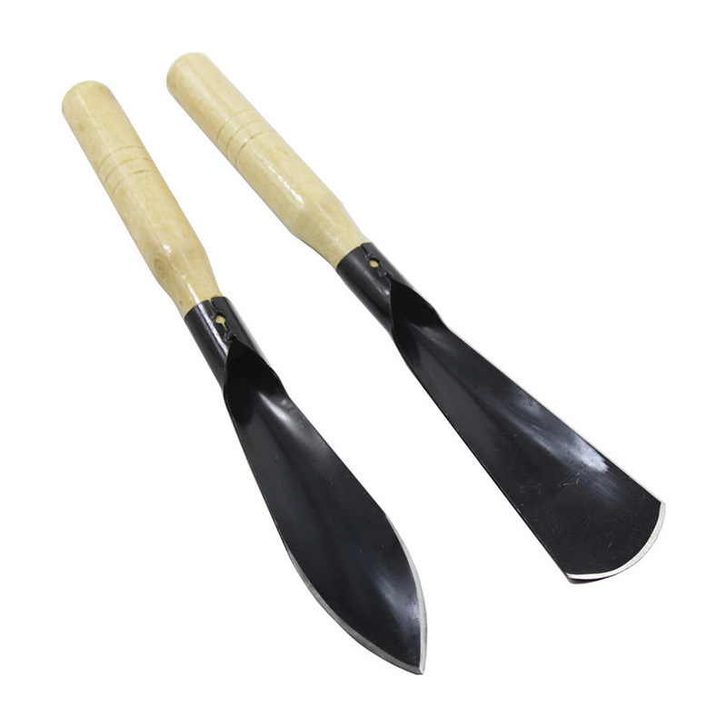 Utilizador doméstico pequeño y agudo para excavar verduras vegetales gran pala de jardinería planar pala de semilla de flores herramienta de jardinería cultivadora de plantas