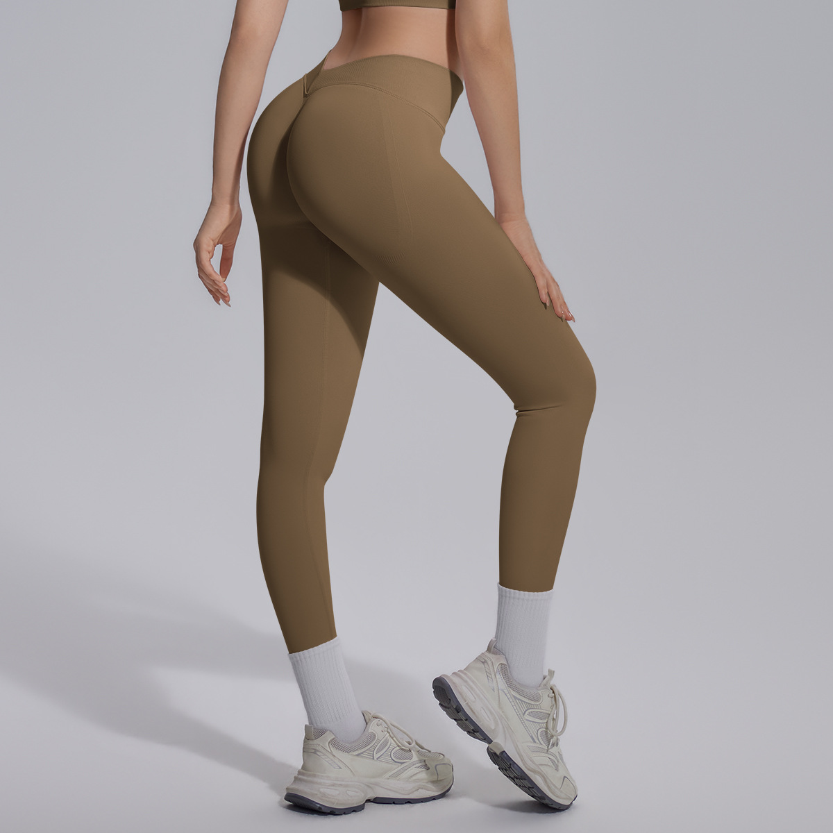 6718 Pantalones - Curry oscuro