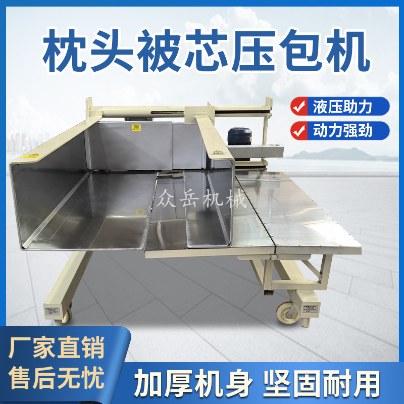 全自动服装打包机半自动横向压缩机电动液压装袋机智能|undefined