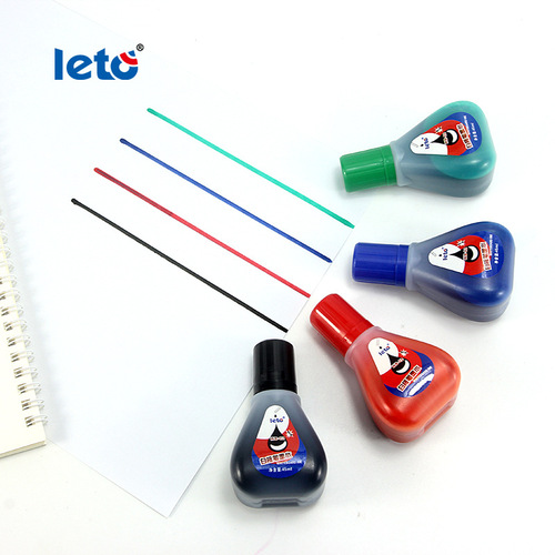 Cross-border supply of Lotto whiteboard pen refill 45ML erasable and refillable black, blue, red and green four-color marker ink