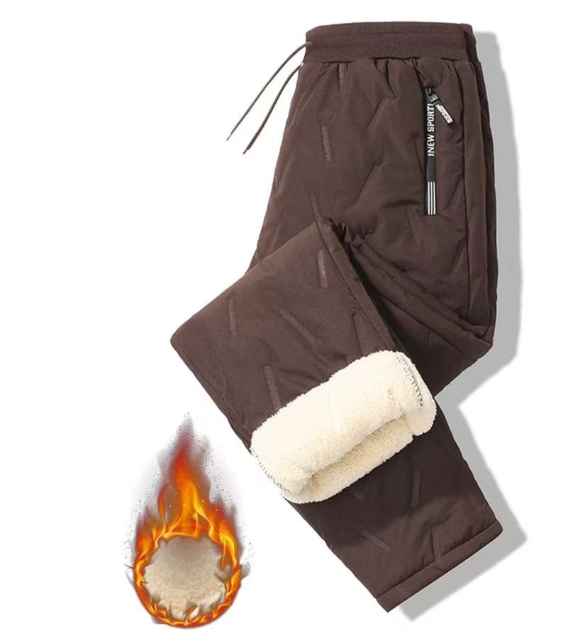Cross-border style, five colors, includes keychain, 360g, 2218 fleece-lined pants, 1733 thick cotton pants, 8828 lamb's wool.