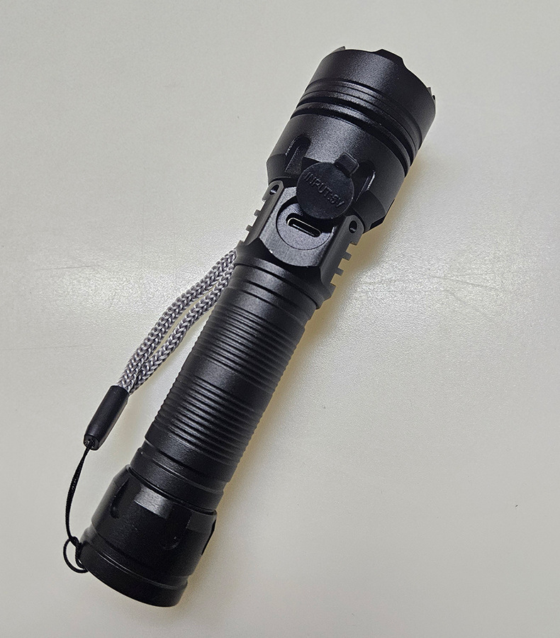 New Uv Lamp with Zoom, 365Nm Purple Light Flashlight for Detecting Cat Fleas, Fluorescent Agents, and Banknotes, Made of Aluminum Alloy, Rechargeable Lighting