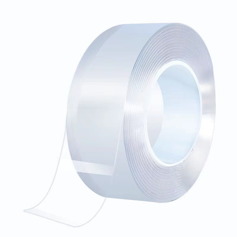 Wholesale nano double-sided adhesive high viscosity hook strong fixed magic glue transparent seamless Velcro car tape