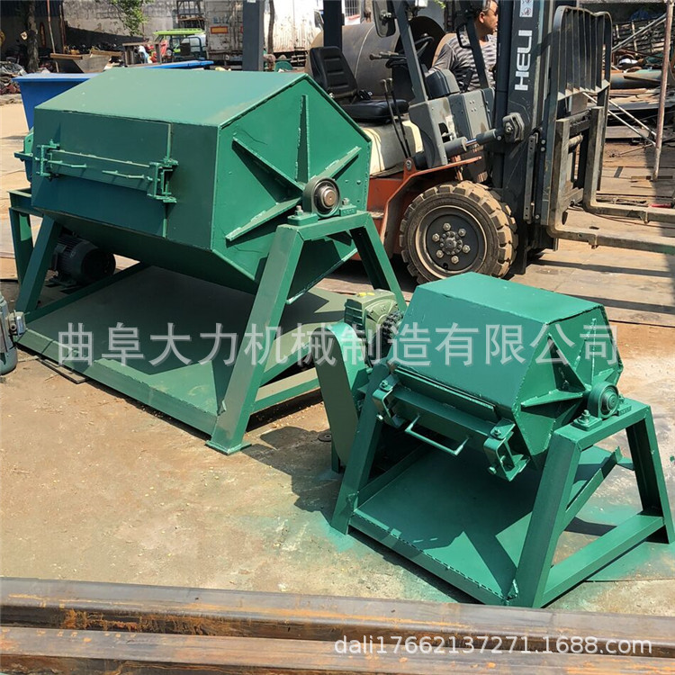 五金件除铁锈去毛刺研磨机 台式滚筒抛光机 大力机械粗加工抛光机