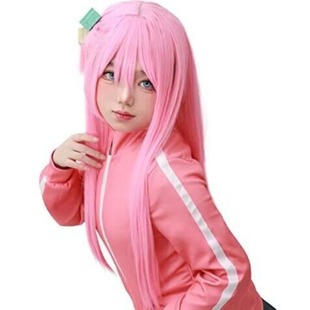 Anime Lonely Rock Xinfan Goto Duo cos Wig Pink Long Hair Hoto Iri cos Wig