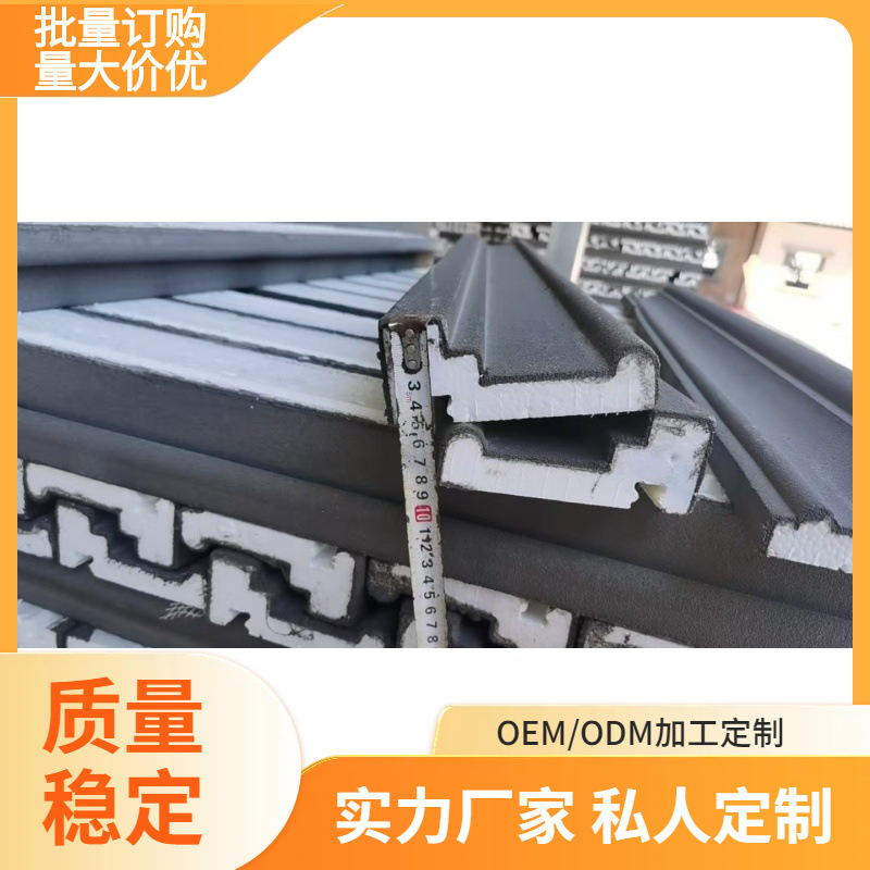 云南EPS线条EPS构件泡沫浮雕画农村别墅柱子环保材料工厂欧式风格