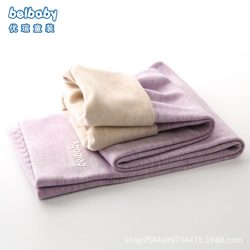 belbaby осенняя бархатная детская лодыжка, термобельё, брюки, детская одежда, увеличенная толщина, для подростков
