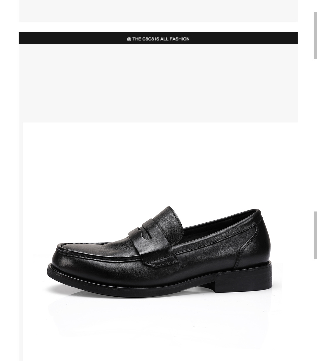 Vinter nye herre gummi ydersål slip-on business formelt tøj let luksuriøs high-end lige sko_voghion.com