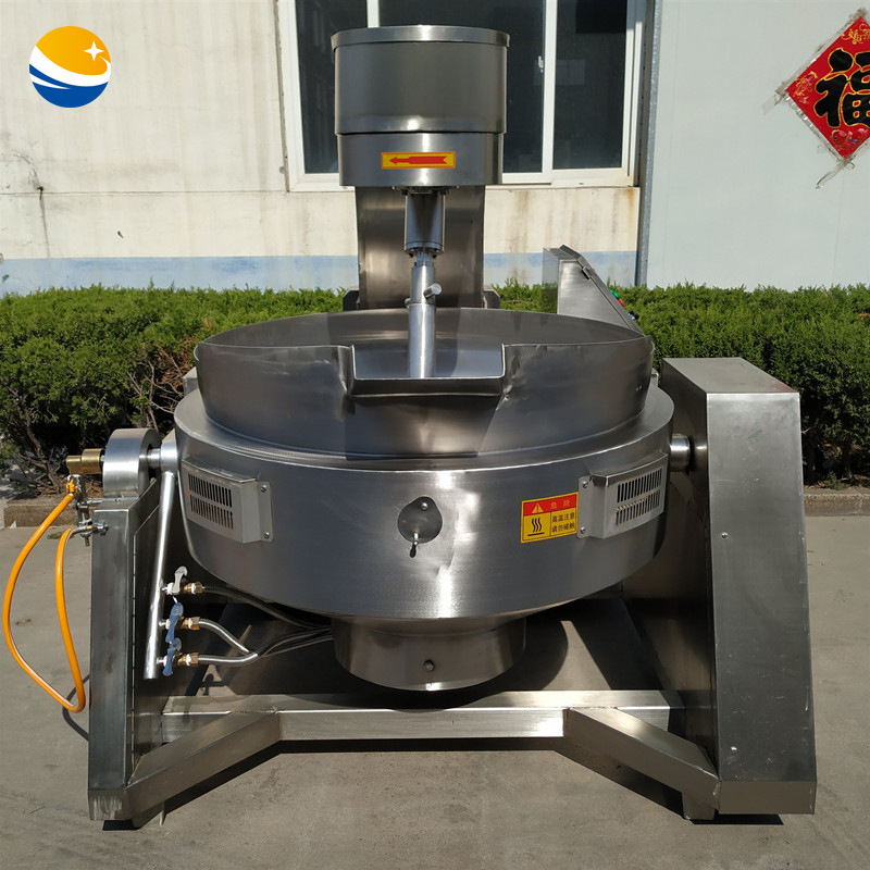 棉花糖炒制设备 全自动电加热棉花糖加热搅拌熬制锅 炒棉花糖机