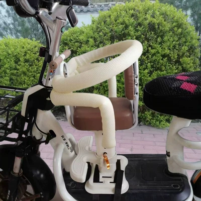 Electric car child seat | Electric Scooters and Motorcycles - small-hummer-single-seat-armrests-and-handrails-backrest-full-set-of-protection