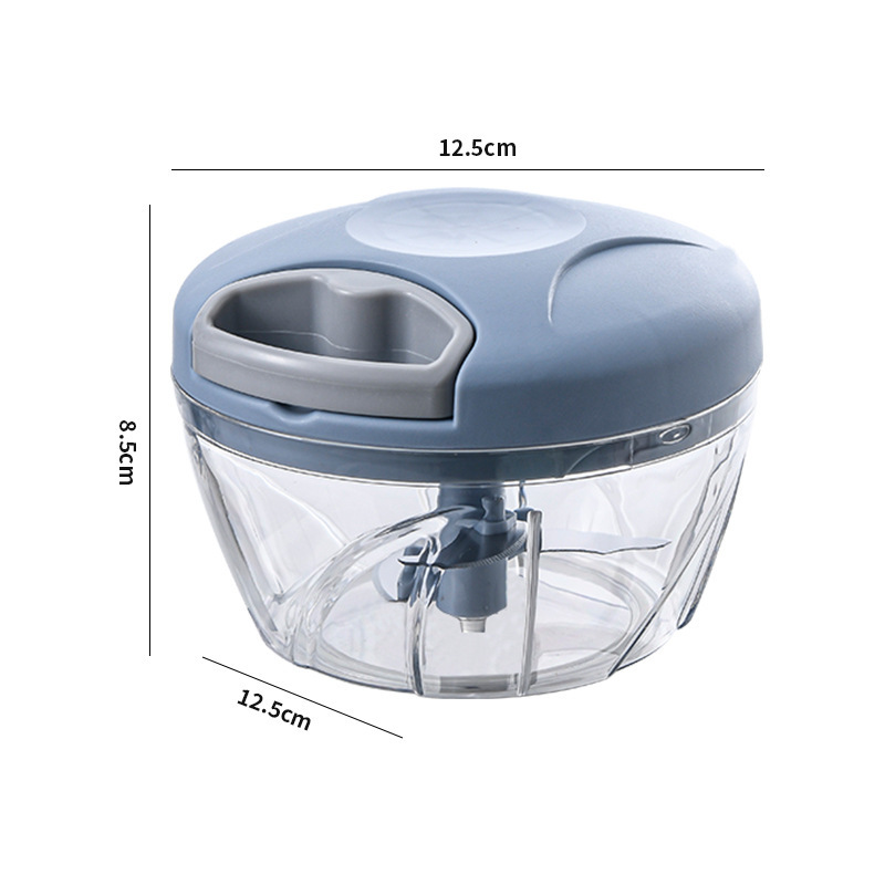 Máquina de puré de ajo, máquina de trituración de ajo manual, máquina de tirar de ajo multifuncional, picador de carne de jengibre y ajo, picador de carne complementario, mini batidor de ajo de cocina