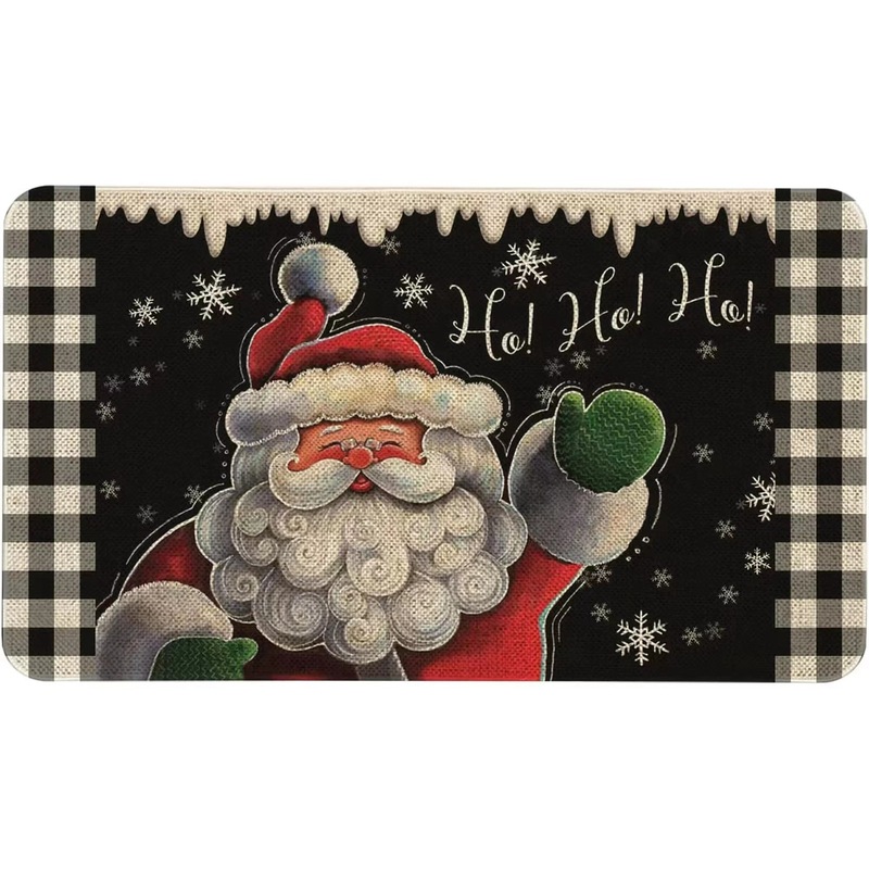 国境を越えたアマゾンのクリスマスカーペットが家に入ってお祝いの日にプレゼントマットMerryクリスティ|undefined