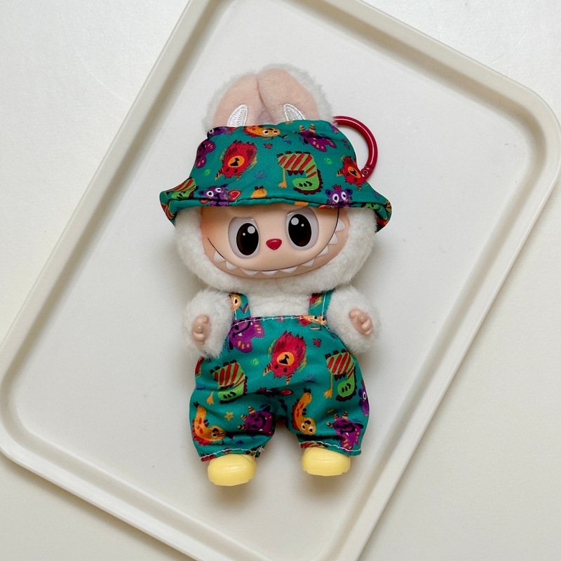 仅衣服适用于17cm拉布布搪胶娃娃毛绒公仔等可穿衣服换装着替服装|undefined