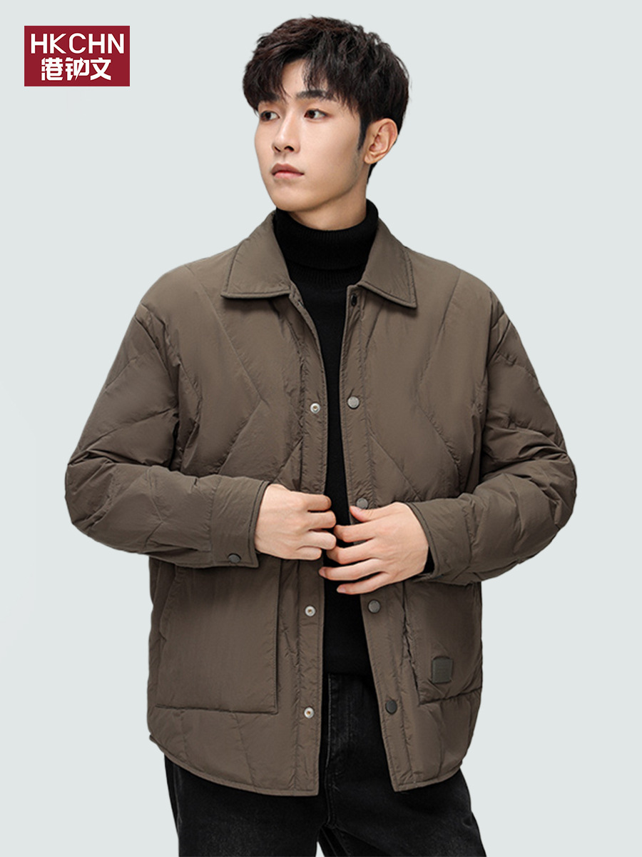 Light and thin keep warm down jacket