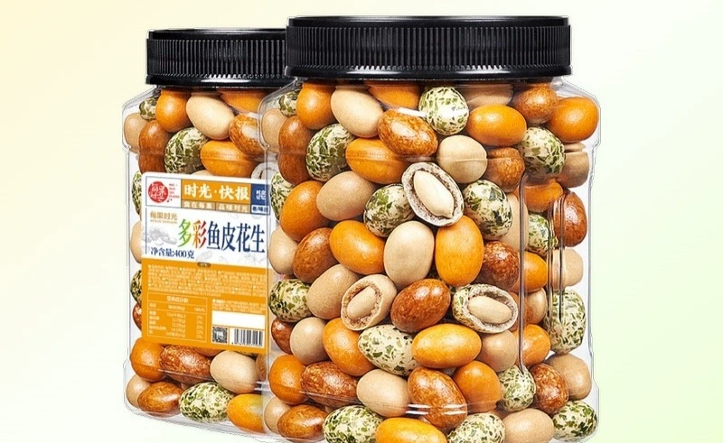 Новые поступления арахиса из рыбьей кожи, разноцветных красных бобов, закусок, орехов, жареных семечек и орехов, ностальгических закусок.