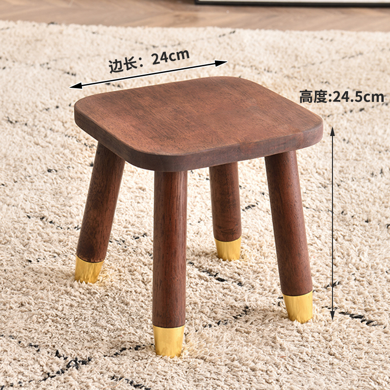 实木小凳子家用玄关换鞋凳垫脚矮凳洗脚凳茶几方凳卧室中式小板凳|undefined