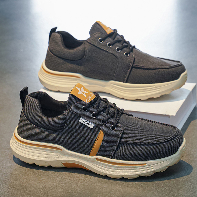 Hombres 2026 verano nuevo ligero un pie zapatos de lona transpirables cómodos simple moda diaria zapatos de hombre versátiles