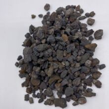 大量供应海绵铁滤料 高密度高含量海绵铁 管道除氧专用海绵铁