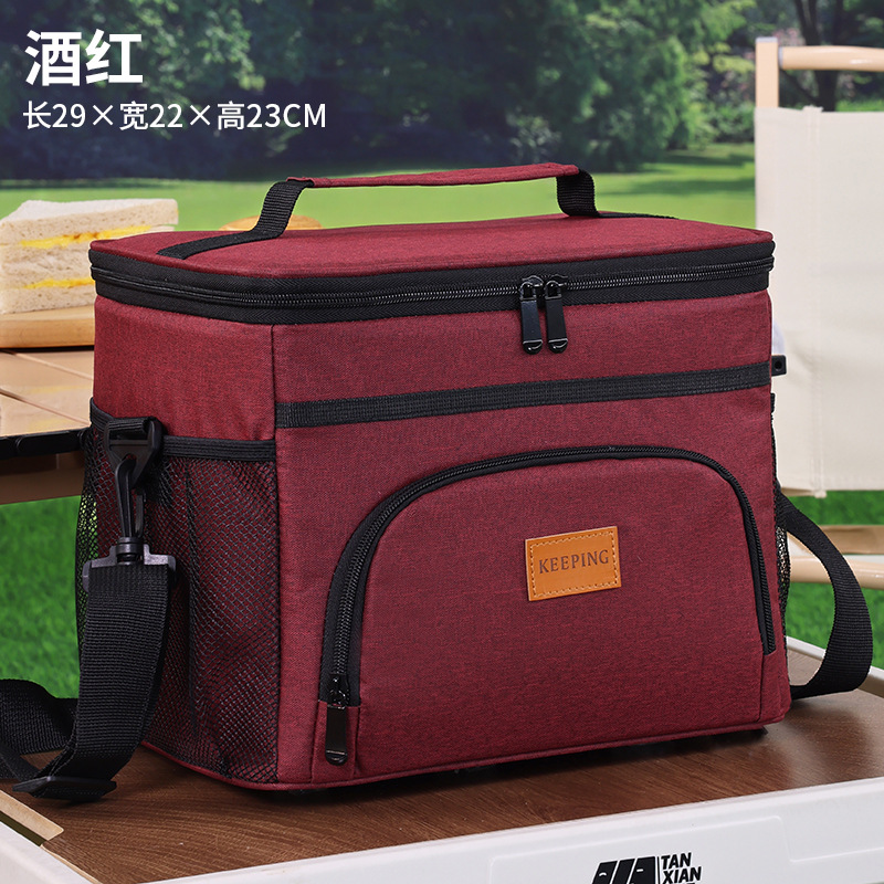 Paquete de picnic multifuncional transfronterizo de gran capacidad de campamento al aire libre grupo de construcción fiesta de alimentos portátiles bolsa de aislamiento térmico bolsa de hielo