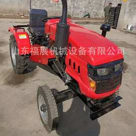 超低矮果园拖拉机鑫工 小型四轮拖拉机犁地机 404拖拉机价格图片