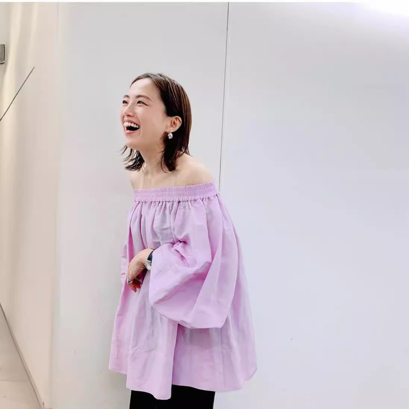 Dry Crane Spring and Summer New Korean-style Old Money French Artistic Elegant Romantic Shirt Slim-fit Loose Top