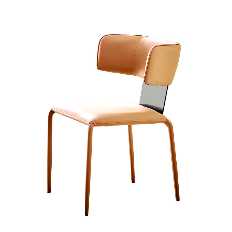 Sillas de comedor de diseño de alta gama italianas, sillas de comedor de restaurante de cafeteria, sillas de comedor domésticas, sillas de comedor de estilo minimalista y moderno
