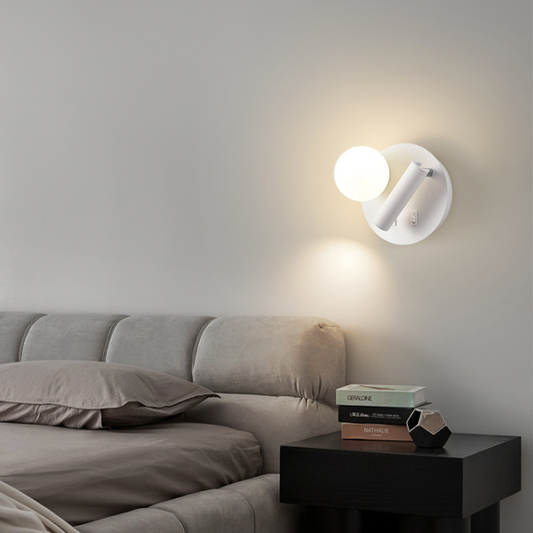 Modern and minimalistic lantern for bed